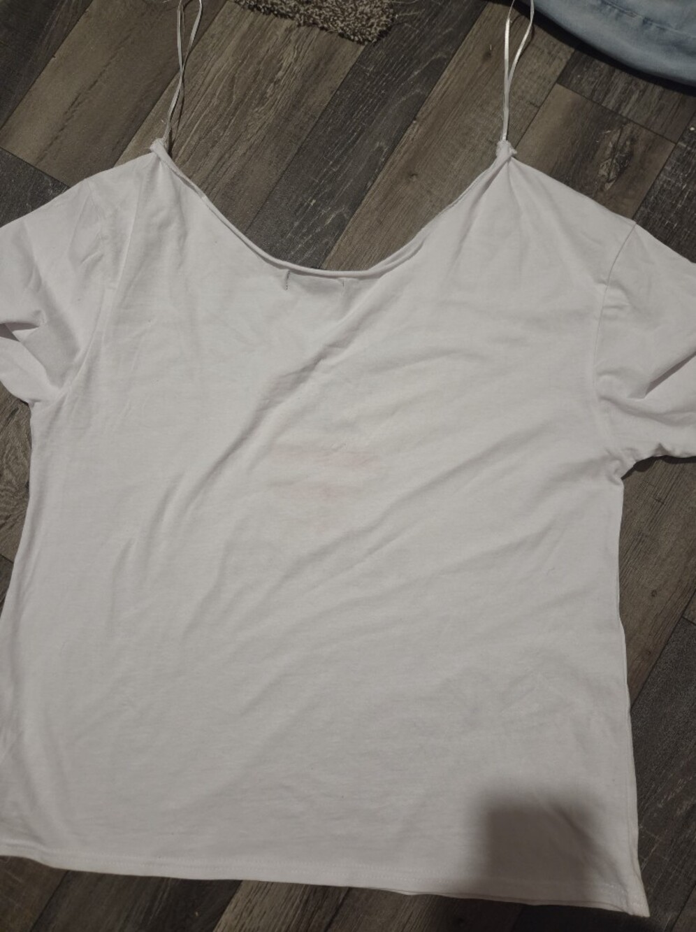 PLAYBOY White Short Sleeve Scoop Neck Tee